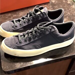 Converse Dark Blue Sneakers with Cream Sole